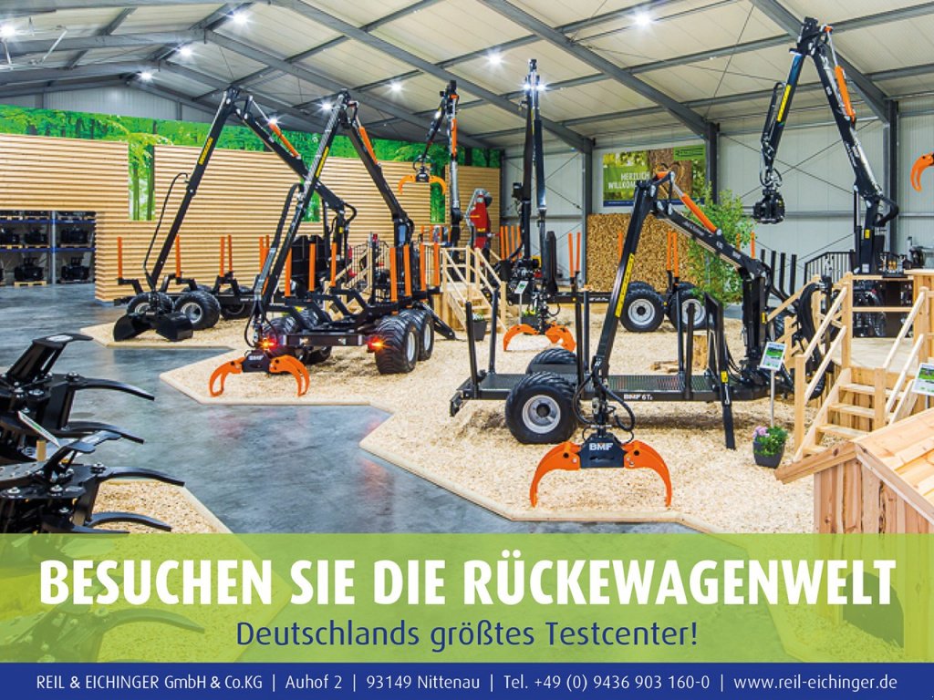 Rückewagen & Rückeanhänger des Typs Reil & Eichinger Rückewagen Testcenter, Gebrauchtmaschine in Nittenau (Bild 9)