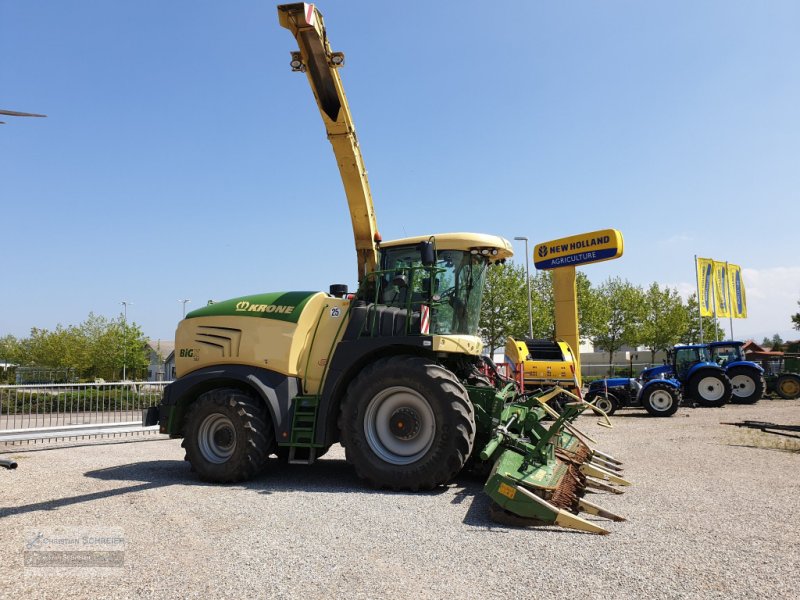 Krone Big X 580, Gebrauchtmaschine, BJ 12/2015, 1772 Betriebsstunden o. ha (Bild 1) Feldhäcksler des Typs Krone Big X 580, Gebrauchtmaschine in Lichtenau Stadtgebiet (Bild 1)